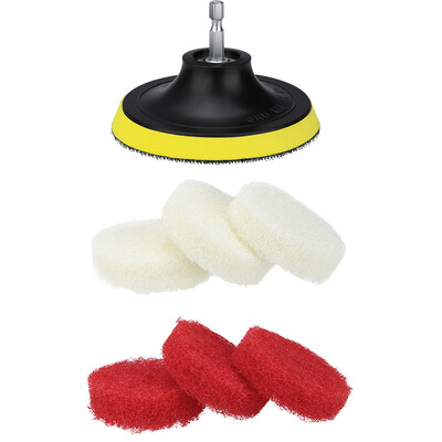 〖Follure〗6PCS Bathroom Kitchen Cleaning Drill Brush Set Power Scrub Pad Cleaning Kit Cleaning Scouring Pads
〖Follure〗6PCS Bathroom Kitchen Cleaning Drill Brush Set Power Scrub Pad Cleaning Kit Cleaning Scouring Pads