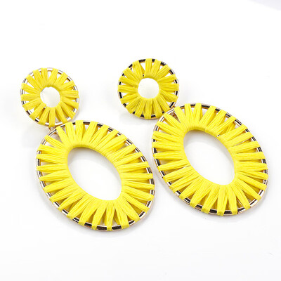 Flashbuy Handmade Rattan Boho Style Drop Dangle Earrings For Women Vintage Geometry Rafite Earring Wholesale Earrings Jewelry
Flashbuy Handmade Rattan Boho Style Drop Dangle Earrings For Women Vintage Geometry Rafite Earring Wholesale Earrings Jewelry