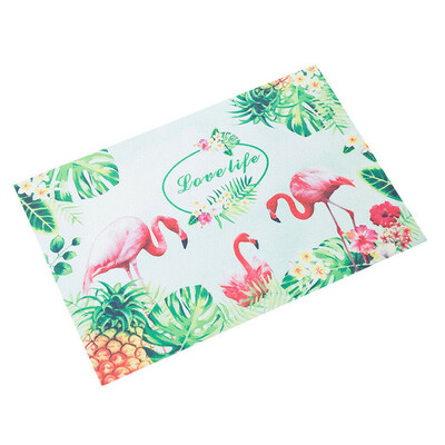 Tableware Waterproof Flamingo Placemat Dining Table Mats Disc Bowl Slip-resistant Creative Printed Kitchen Dining Pads Mat 45x30cm
Tableware Waterproof Flamingo Placemat Dining Table Mats Disc Bowl Slip-resistant Creative Printed Kitchen Dining Pads Mat 45x30cm