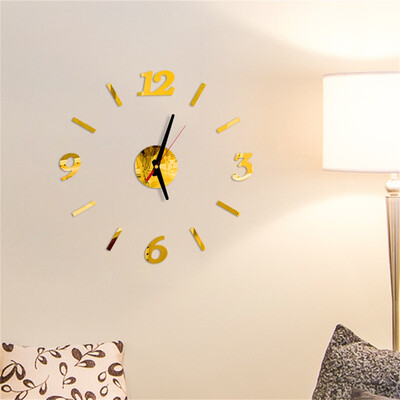 Gobestart 3D DIY Roman Numbers Acrylic Mirror Wall Sticker Clock Home Decor Mural Decals
Gobestart 3D DIY Roman Numbers Acrylic Mirror Wall Sticker Clock Home Decor Mural Decals
