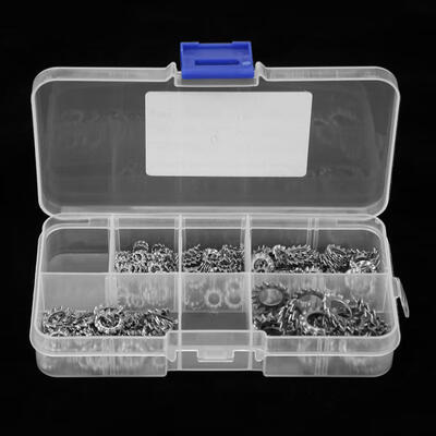 Greensen 300pcs 304 Stainless Steel Serrated Lock Washer External Toothed Washers Set
Greensen 300pcs 304 Stainless Steel Serrated Lock Washer External Toothed Washers Set