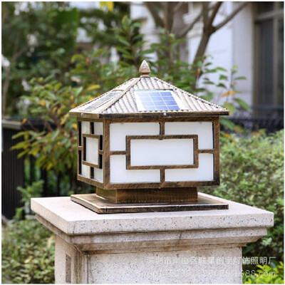 Solar light led square wall lamp home door pillar lamp super bright column head light square Chinese word lamp
Solar light led square wall lamp home door pillar lamp super bright column head light square Chinese word lamp
