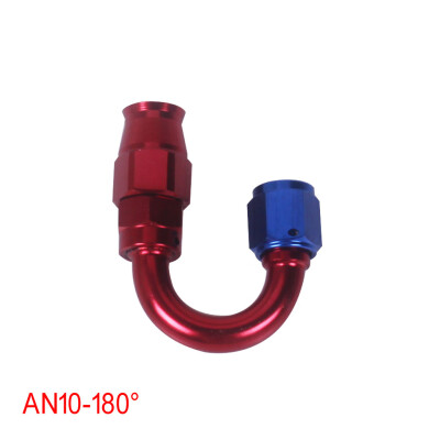 Tailored AN-10 180 degree Stealth Blue & Red Teflon Hose Fitting Oil Fuel Line Adapter
Tailored AN-10 180 degree Stealth Blue & Red Teflon Hose Fitting Oil Fuel Line Adapter