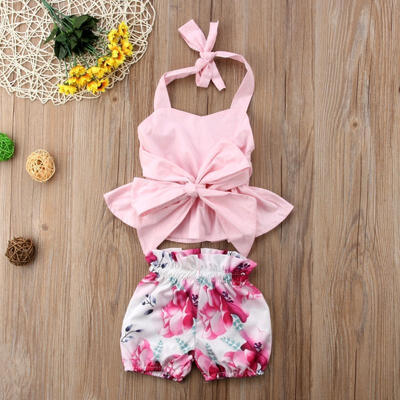 2Pcs Fashion Newborn Kids Baby Girl Bowknot TopsShorts Pants Outfit Clothes Set 0-2T
2Pcs Fashion Newborn Kids Baby Girl Bowknot TopsShorts Pants Outfit Clothes Set 0-2T