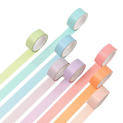 12PCS DIY Planner Masking Decorative Paper Tape Multiple Colour Tape Set Stationery Generous Scrapbooking Supplies Stickers
12PCS DIY Planner Masking Decorative Paper Tape Multiple Colour Tape Set Stationery Generous Scrapbooking Supplies Stickers