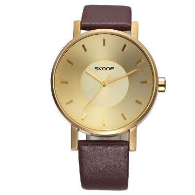 SKONE Fashion Luxury Quartz Couple Watches Water-Proof PU Leather Lovers Watch Men Women Casual Wristwatch
SKONE Fashion Luxury Quartz Couple Watches Water-Proof PU Leather Lovers Watch Men Women Casual Wristwatch
