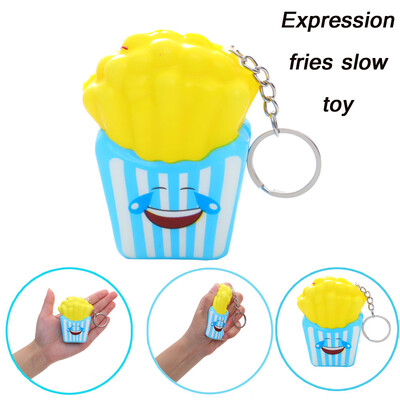 Gotoamei Cute Expression Fries Decor Slow Rising Kid Squeeze Relieve Anxiet Gift Toys
Gotoamei Cute Expression Fries Decor Slow Rising Kid Squeeze Relieve Anxiet Gift Toys