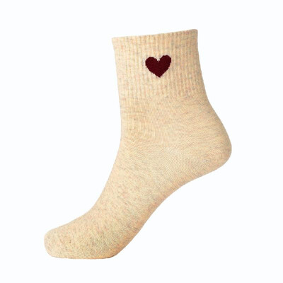New Women Girl Socks Solid Heart-Shaped Print Breathable Stretchy Casual Sport Long Socks
New Women Girl Socks Solid Heart-Shaped Print Breathable Stretchy Casual Sport Long Socks