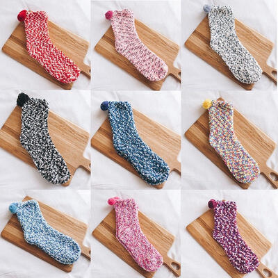 Fashion Women Gift Lovely Cute Thick Warm Soft Solid Cashmere Casual Socks Winter 
Fashion Women Gift Lovely Cute Thick Warm Soft Solid Cashmere Casual Socks Winter