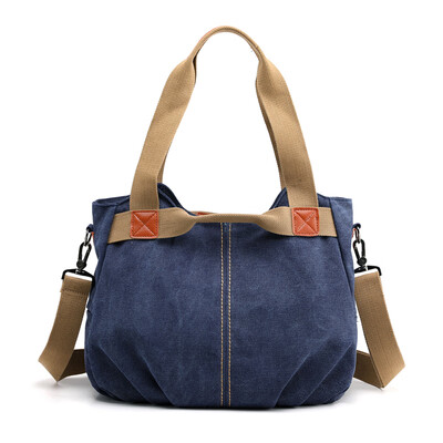 Womens bag womans canvas handbag large canvas one-shoulder bag retro Korean version large capacity
Womens bag womans canvas handbag large canvas one-shoulder bag retro Korean version large capacity