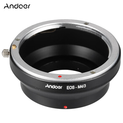 Andoer EOS-M43 Adapter Ring Lens Mount for Canon EOS Lens to Fit for Panasonic Olympus Micro M43 Mount Camera Body
Andoer EOS-M43 Adapter Ring Lens Mount for Canon EOS Lens to Fit for Panasonic Olympus Micro M43 Mount Camera Body