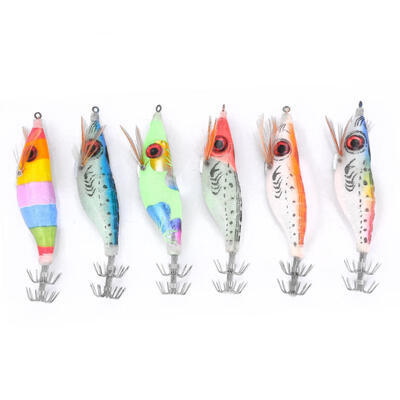 Greensen 6PCS 10cm Hard Fishing Lure Artificial Wood Shrimp Bait with Octopus Cuttlefish Squid Hooks
Greensen 6PCS 10cm Hard Fishing Lure Artificial Wood Shrimp Bait with Octopus Cuttlefish Squid Hooks