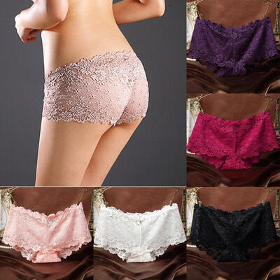 Fashion Women Lady Sexy Lace Briefs Floral Shorts Panties Underwear Knickers Underpants
Fashion Women Lady Sexy Lace Briefs Floral Shorts Panties Underwear Knickers Underpants