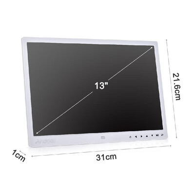 Andoer 13" LED Digital Photo Frame Screen Desktop Album Display Image 1080P MP4 Video MP3 Audio TXT eBook Clock Calendar 1280 8
Andoer 13" LED Digital Photo Frame Screen Desktop Album Display Image 1080P MP4 Video MP3 Audio TXT eBook Clock Calendar 1280 8