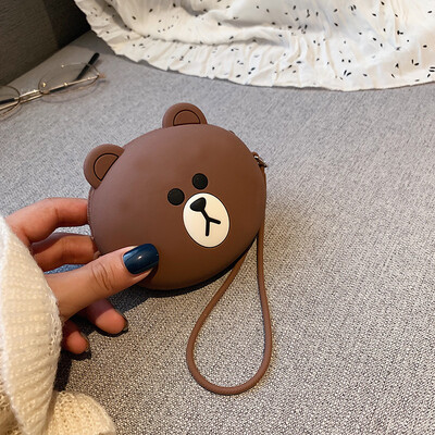Qiao Bani 2019 new Korean chic fashion cartoon cute silicone mini coin purse shoulder diagonal female bag
Qiao Bani 2019 new Korean chic fashion cartoon cute silicone mini coin purse shoulder diagonal female bag