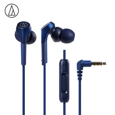 Iron triangle ATH-CKS550XiS mobile phone headset bass line control in-ear headphones blue
Iron triangle ATH-CKS550XiS mobile phone headset bass line control in-ear headphones blue