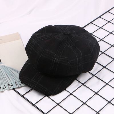 2019 Lin Shanshan Plaid Octagon Hat Lady Spring&Autumn Sun Hat Travel Sun Beret Painter Hat
2019 Lin Shanshan Plaid Octagon Hat Lady Spring&Autumn Sun Hat Travel Sun Beret Painter Hat