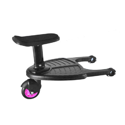 Stroller Step Board Toddler Buggy Stand Sit Wheel Board Skateboard for Prams Joggers 
Stroller Step Board Toddler Buggy Stand Sit Wheel Board Skateboard for Prams Joggers