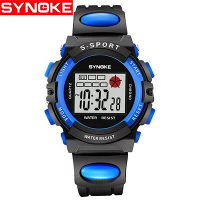SYNOKE Children Waterproof Sports Watch Multifunctional LED Digital Date Wristwatch For Outdoor
SYNOKE Children Waterproof Sports Watch Multifunctional LED Digital Date Wristwatch For Outdoor
