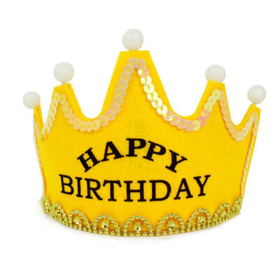 LED Luminous Happy Birthday King Princess Crown Cap Hat For Kids Birthday Party Childrens Day Baby Shower Decoration
LED Luminous Happy Birthday King Princess Crown Cap Hat For Kids Birthday Party Childrens Day Baby Shower Decoration