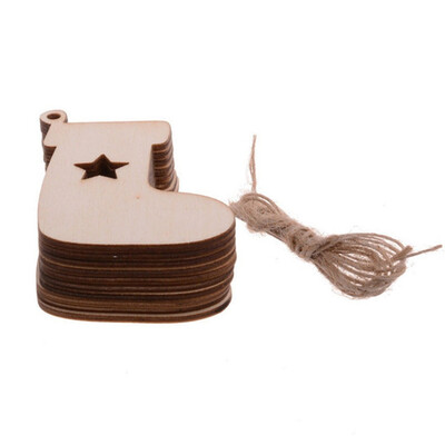 10Pcs Wooden Christmas Ornaments New Year Christmas Tree Diy Wood Slice Hanging Decorations Personalized Christmas Gift
10Pcs Wooden Christmas Ornaments New Year Christmas Tree Diy Wood Slice Hanging Decorations Personalized Christmas Gift