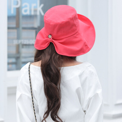 Fishermans Hat Womens Summer Korean Joker Sun Hat Sun Sun Hat Outdoor Travel Fashion Face Covering Cloth Hat
Fishermans Hat Womens Summer Korean Joker Sun Hat Sun Sun Hat Outdoor Travel Fashion Face Covering Cloth Hat