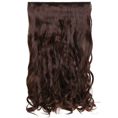 Synthetic Fiber Clips in on Hair Extension 34 Full Head One Piece 5 Clips Long Silky Straight Curly Wavy
Synthetic Fiber Clips in on Hair Extension 34 Full Head One Piece 5 Clips Long Silky Straight Curly Wavy