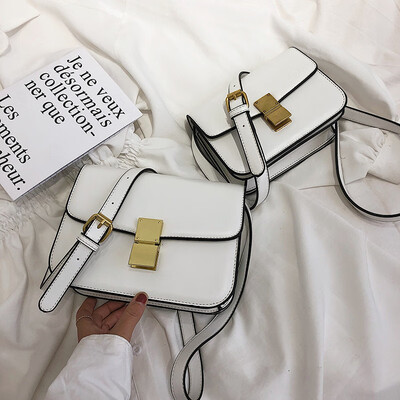 Qiao Bani 2019 new European&American style fashion simple lock buckle tofu bag slant diagonal cross trend wild female bag
Qiao Bani 2019 new European&American style fashion simple lock buckle tofu bag slant diagonal cross trend wild female bag