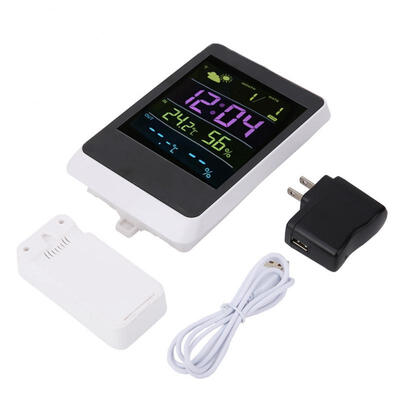 Greensen Wireless Weather Forecast Station Thermometer Sensor Indoor Outdoor Clock 110-240V
Greensen Wireless Weather Forecast Station Thermometer Sensor Indoor Outdoor Clock 110-240V