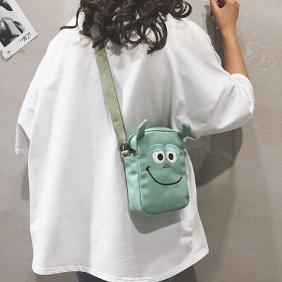 Funny small bag female 2019 new ins Japanese Harajuku canvas bag wild cute girl slung shoulder bag
Funny small bag female 2019 new ins Japanese Harajuku canvas bag wild cute girl slung shoulder bag
