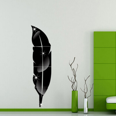 〖Follure〗Removable Feather Mirror Wall Stickers Decal Art PVC Home Room Decoration DIY
〖Follure〗Removable Feather Mirror Wall Stickers Decal Art PVC Home Room Decoration DIY