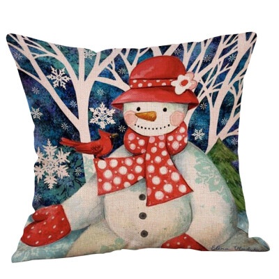 Toponeto Christmas Christmas Snowman Cushion Cover Throw Pillow Case Sofa Bed Home Decor
Toponeto Christmas Christmas Snowman Cushion Cover Throw Pillow Case Sofa Bed Home Decor