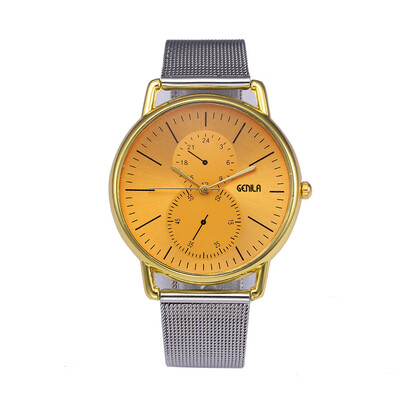 GENILA Fashion Alloy Belt Mesh Watch Unisex womens watches Minimalist Style Quartz Watch relogio feminino Watch for women reloj
GENILA Fashion Alloy Belt Mesh Watch Unisex womens watches Minimalist Style Quartz Watch relogio feminino Watch for women reloj