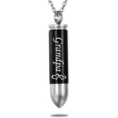 NecklacePerfume Bottle Necklace Wholesale Mens Pendant Stainless Steel Bullet Necklace
NecklacePerfume Bottle Necklace Wholesale Mens Pendant Stainless Steel Bullet Necklace
