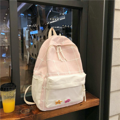 BF antique girl schoolbag simple handbag Korean version of high school Shoulder Bag Canvas college students ins wind Backpack
BF antique girl schoolbag simple handbag Korean version of high school Shoulder Bag Canvas college students ins wind Backpack
