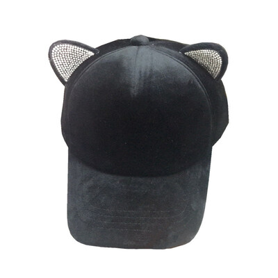 Cute hat soft girl cat ear baseball cap Korean version autumn&winter sweet&versatile fashionable new student cap
Cute hat soft girl cat ear baseball cap Korean version autumn&winter sweet&versatile fashionable new student cap