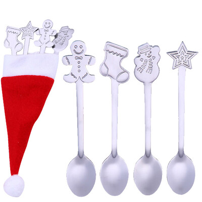 Tailored 4PCS Christmas Colorful Spoon Handle Spoons Flatware Ice Cream Drinking Tools BK
Tailored 4PCS Christmas Colorful Spoon Handle Spoons Flatware Ice Cream Drinking Tools BK