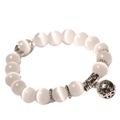 10mm Retro Natural White Crystal Opal Single Circle Ball Transfer Single Layer Flanging Bracelet Unisex Pair Hot Gift
10mm Retro Natural White Crystal Opal Single Circle Ball Transfer Single Layer Flanging Bracelet Unisex Pair Hot Gift