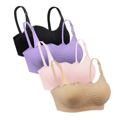 iLoveSIA Nursing Bra Breathable Anti-Hit Hammer Full Cup No Trace Breastfeeding Bra-4P-70235623
iLoveSIA Nursing Bra Breathable Anti-Hit Hammer Full Cup No Trace Breastfeeding Bra-4P-70235623