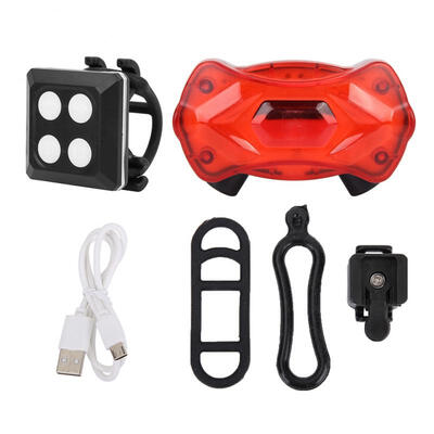 Greensen New Bicycle USB Charging Taillight Intelligent Flashing Warning Light LED Turn Signal Bike Lamp
Greensen New Bicycle USB Charging Taillight Intelligent Flashing Warning Light LED Turn Signal Bike Lamp