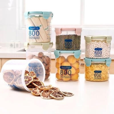 Food Nuts Sealed Stock Round Can Food Containers Plastic Clear Storage Boxes 600ML 800ML
Food Nuts Sealed Stock Round Can Food Containers Plastic Clear Storage Boxes 600ML 800ML