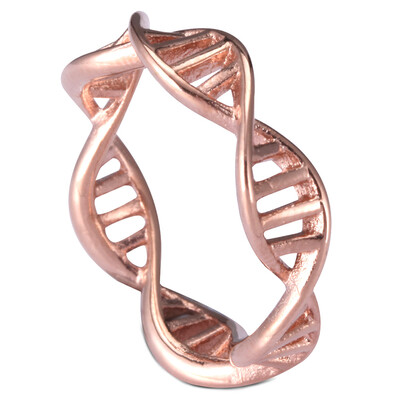 Spiral DNA Ring Gold Silver Color Ring Metal Stainless Steel Women Statement Women Jewelry Accessroies
Spiral DNA Ring Gold Silver Color Ring Metal Stainless Steel Women Statement Women Jewelry Accessroies