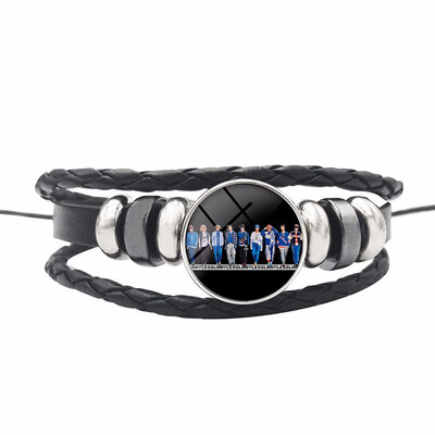 Nct 127 Combination Bracelet Leather Braided Bracelet Fan Collection or Support Accessories Unisex
Nct 127 Combination Bracelet Leather Braided Bracelet Fan Collection or Support Accessories Unisex