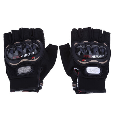 Paired Half-finger Motorcycle Gloves Motorbike Outdoor Sports Racing Protective Gears
Paired Half-finger Motorcycle Gloves Motorbike Outdoor Sports Racing Protective Gears