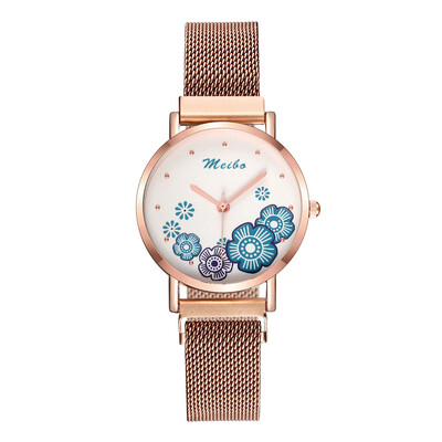 Unique Style Women Watches Flower Dial Ladies Fashion Quartz Wristwatch Magnet Buckle Strap Clock Casual Dress Reloj Mujer 5
Unique Style Women Watches Flower Dial Ladies Fashion Quartz Wristwatch Magnet Buckle Strap Clock Casual Dress Reloj Mujer 5