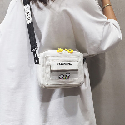 Canvas small bag handbags new 2019 cartoon cute small square bag girl casual wild shoulder Messenger bag tide
Canvas small bag handbags new 2019 cartoon cute small square bag girl casual wild shoulder Messenger bag tide