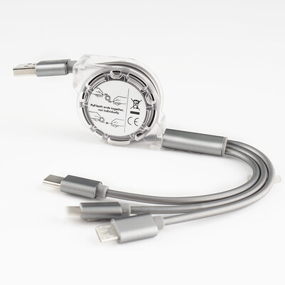 3-in-1 data cable Charging cable Applicable to Apple multi-function telescopic data cable 3 in 1 usb Android Typec
3-in-1 data cable Charging cable Applicable to Apple multi-function telescopic data cable 3 in 1 usb Android Typec