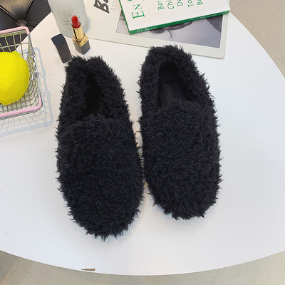 Hairy shoes autumn&winter Korean version flat shoes flat soles velvet warm students bean shoes beans beans
Hairy shoes autumn&winter Korean version flat shoes flat soles velvet warm students bean shoes beans beans