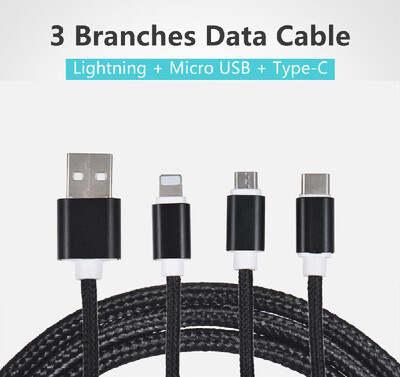 33Ft USB 20 to Micro USB Type C Lightning Charging Cable Sync Data Line Cord for iPhone iPad Samsung
33Ft USB 20 to Micro USB Type C Lightning Charging Cable Sync Data Line Cord for iPhone iPad Samsung