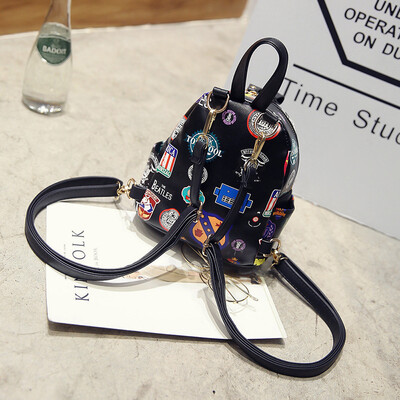 Korean version of the popular new geometric pattern PU leather printing bag simple fashion popular womens backpack
Korean version of the popular new geometric pattern PU leather printing bag simple fashion popular womens backpack